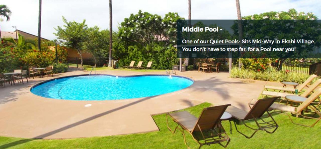 9B EKAHI VILLAGE-STUDIO BATH, GARDEN VIEW - 1 MINUTE STROLL to BEACH! Wailea (Maui) Exterior foto